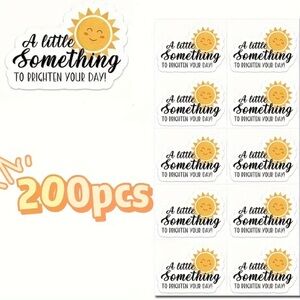 200pc Appreciation Sticker Labels